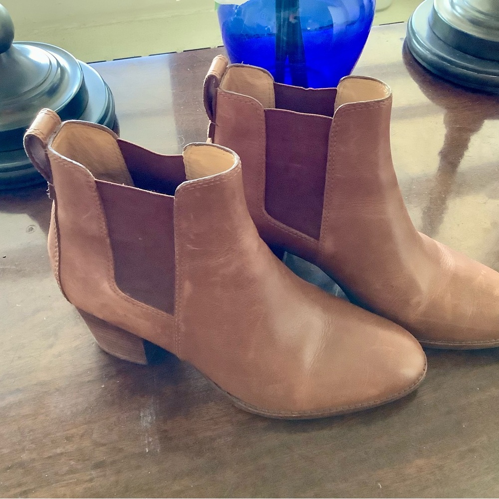 Madewell The Regan Boot Women’s 9 Leather Ankle Boots - Picture 2 of 8
